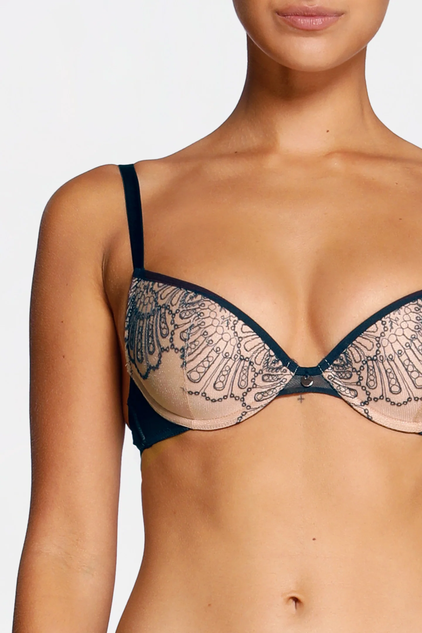 ALAYA PLUNGE CONTOUR BRA - Image 4