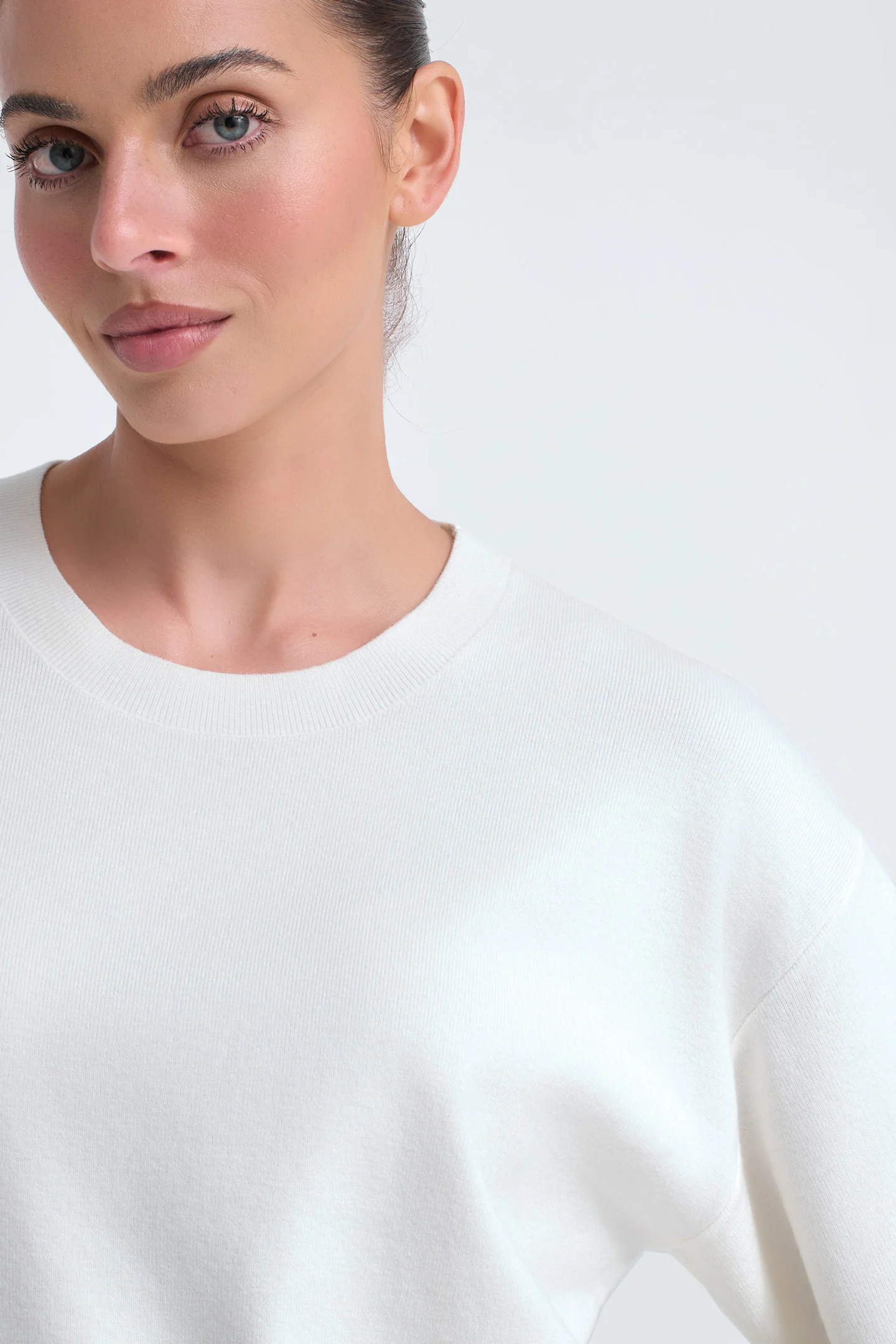 BOXY KNIT T SHIRT - Image 3