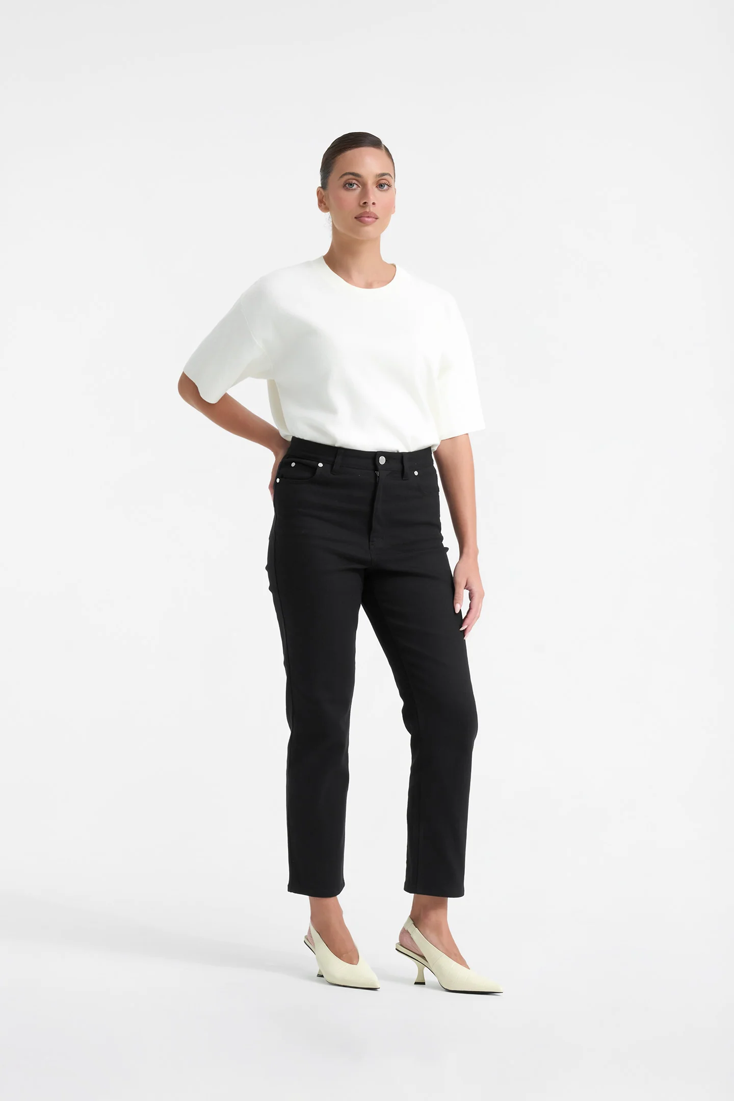 BOXY KNIT T SHIRT - Image 5