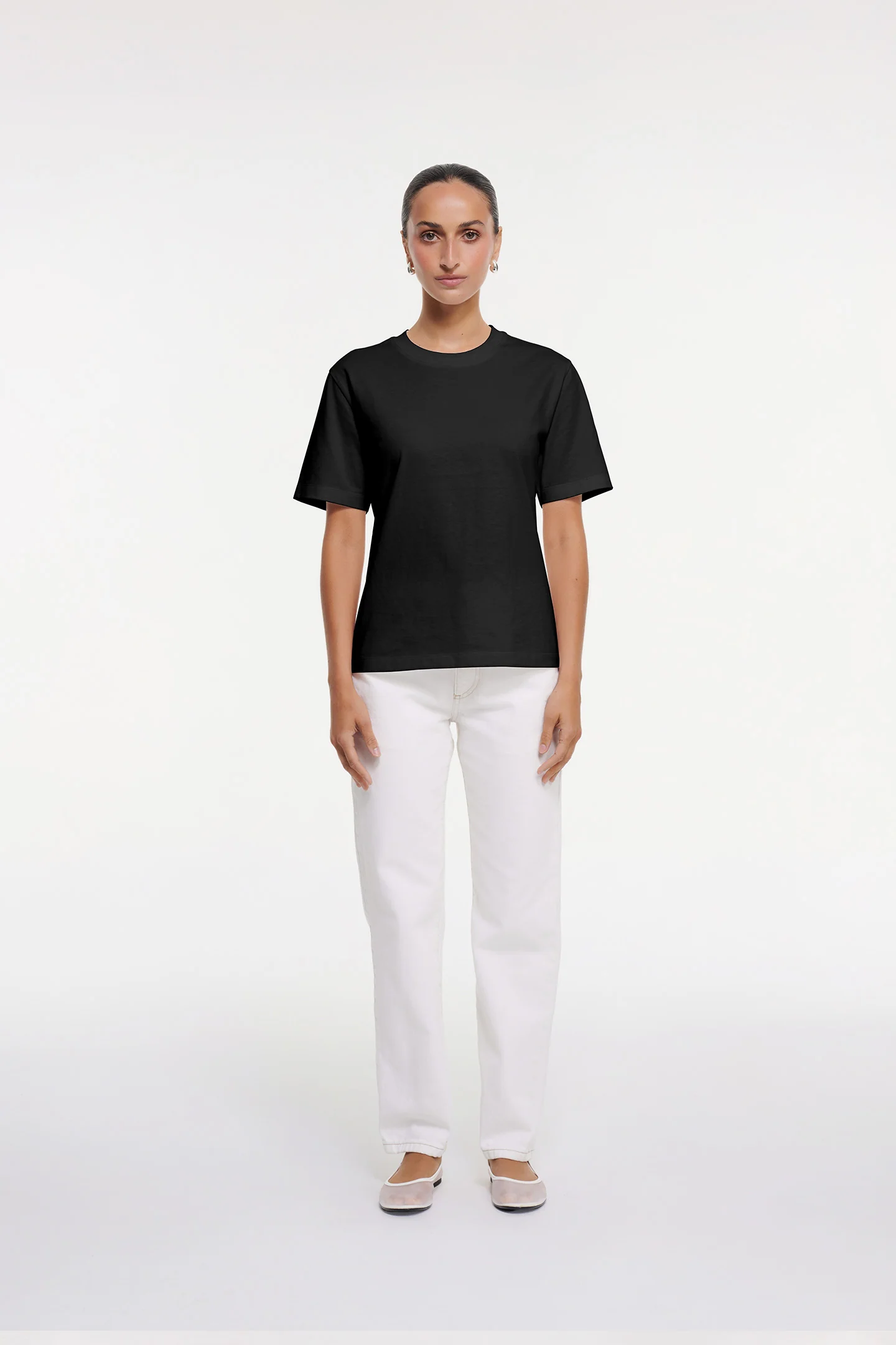 CREW NECK T SHIRT