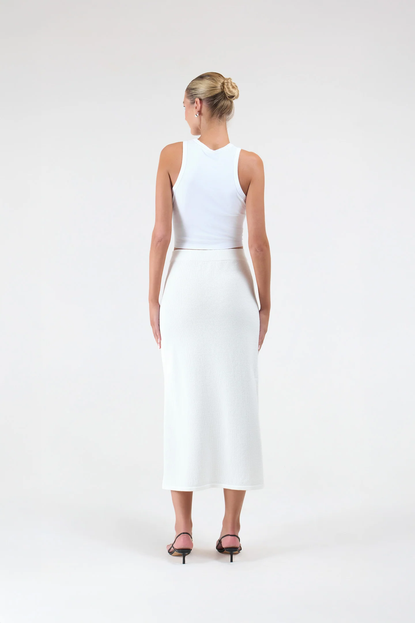 CROCHET KNIT MIDI SKIRT - Image 2