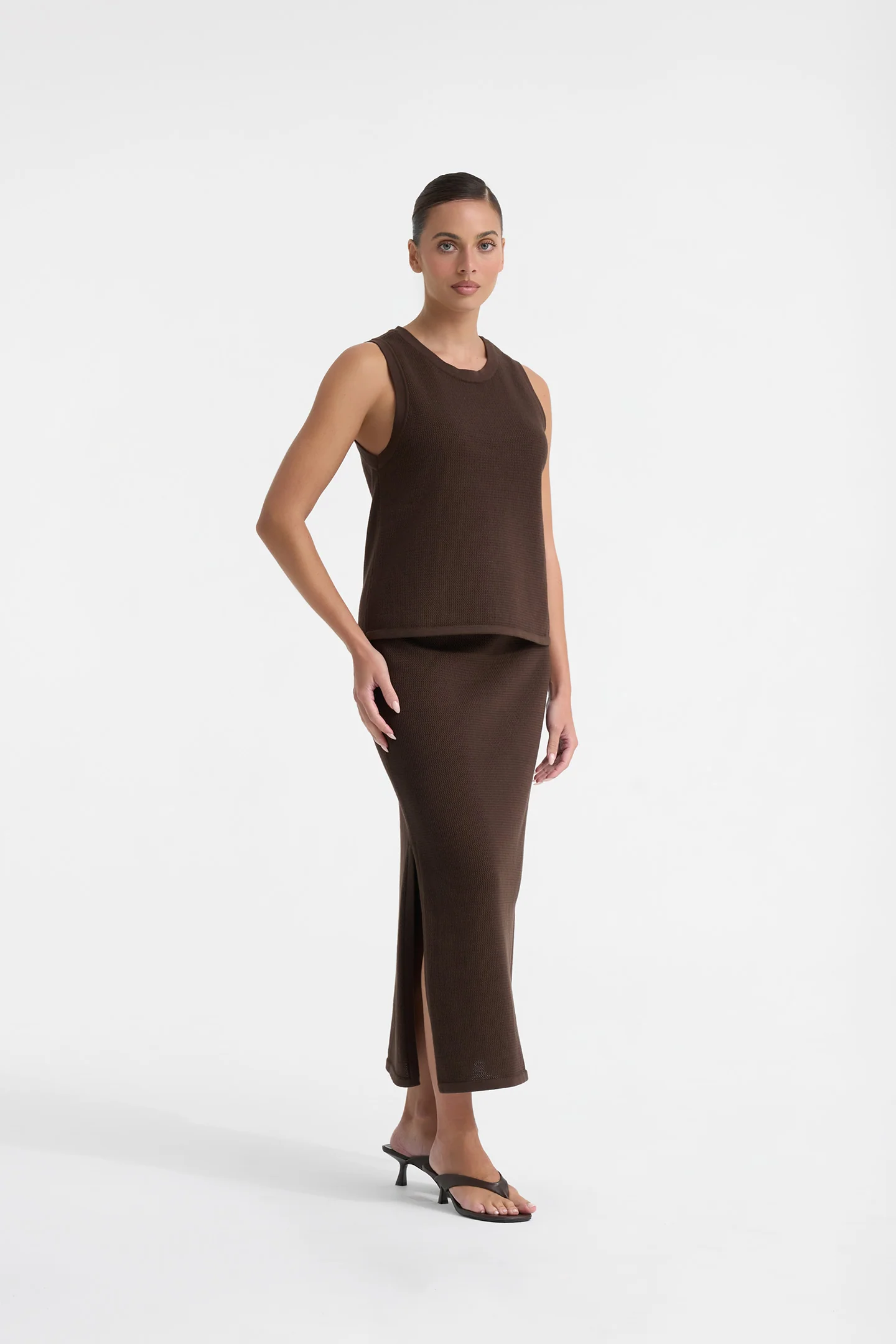 CROCHET KNIT TANK TOP - Image 3