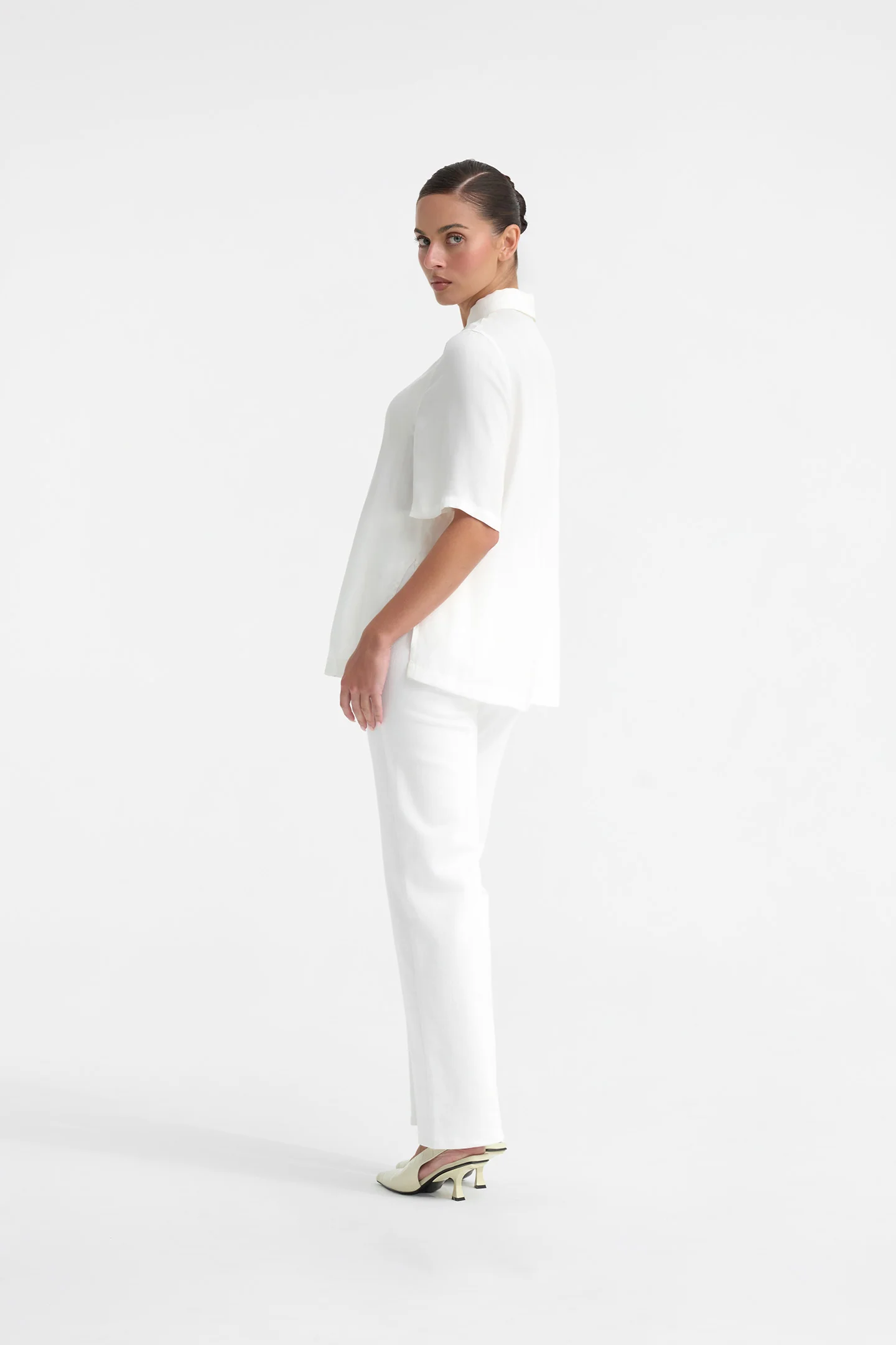 CUPRO SHORT SLEEVE SHIRT - Image 4
