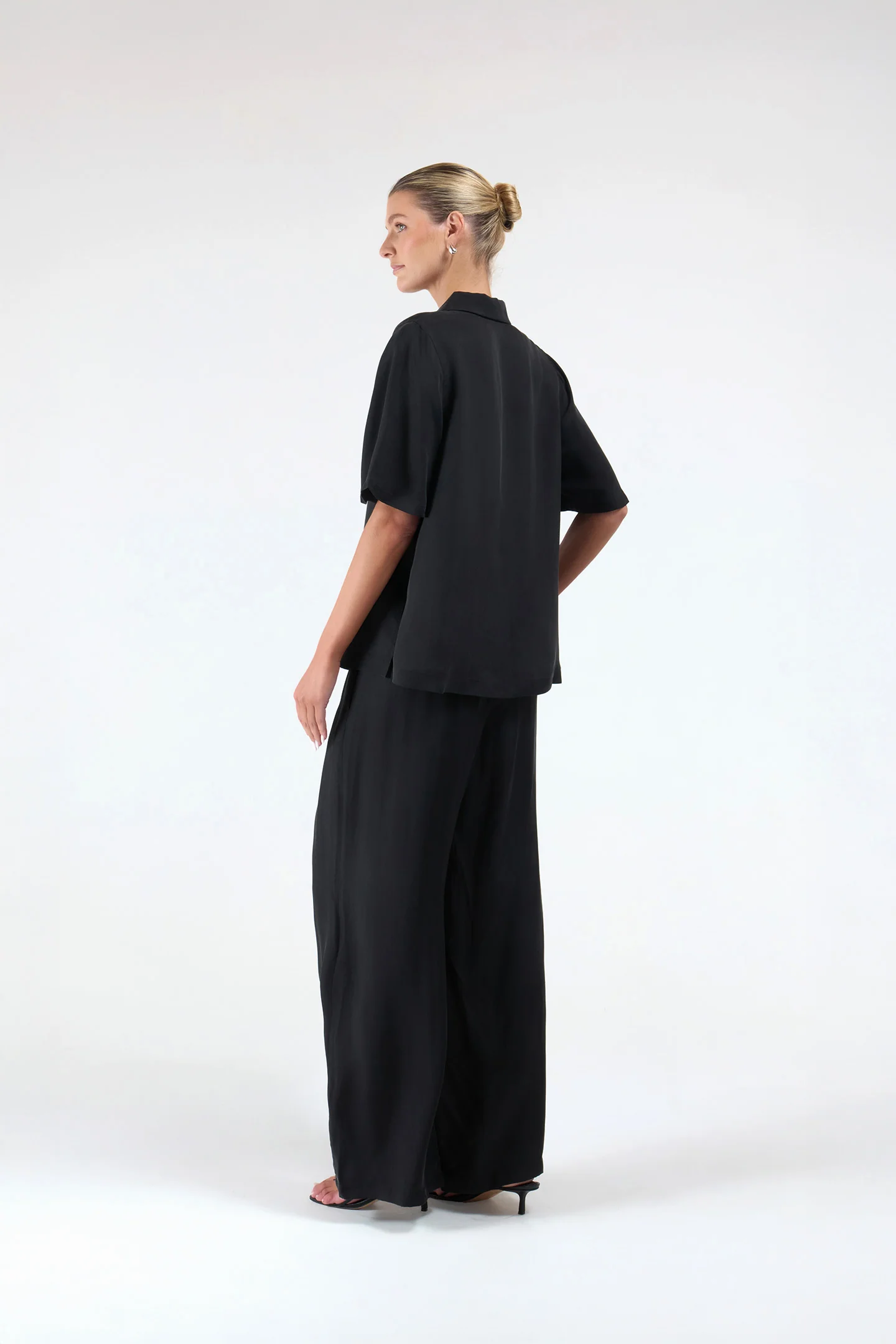 CUPRO WIDE LEG PANT - Image 4