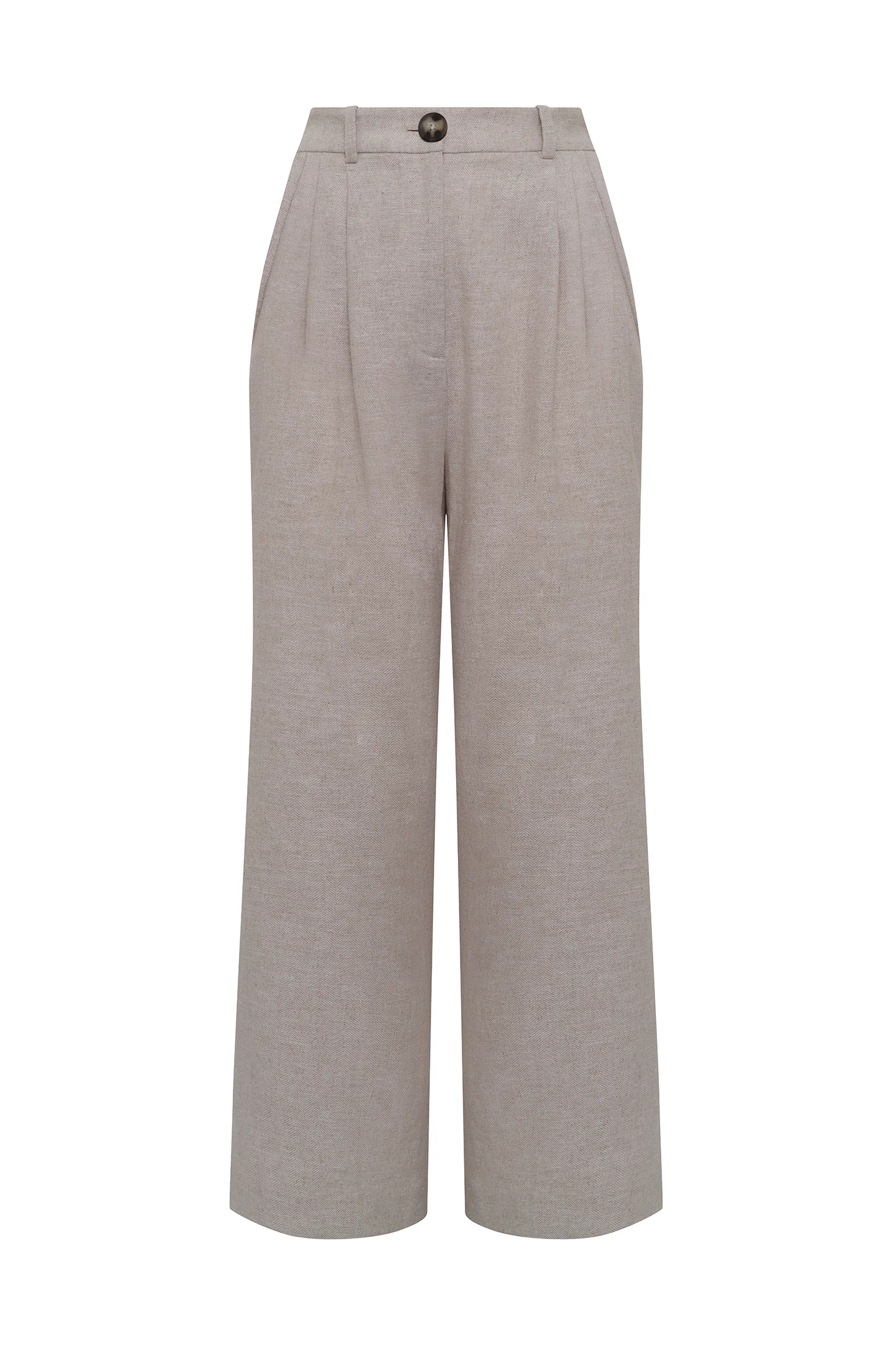 HERRINGBONE STRAIGHT PANT - Image 10
