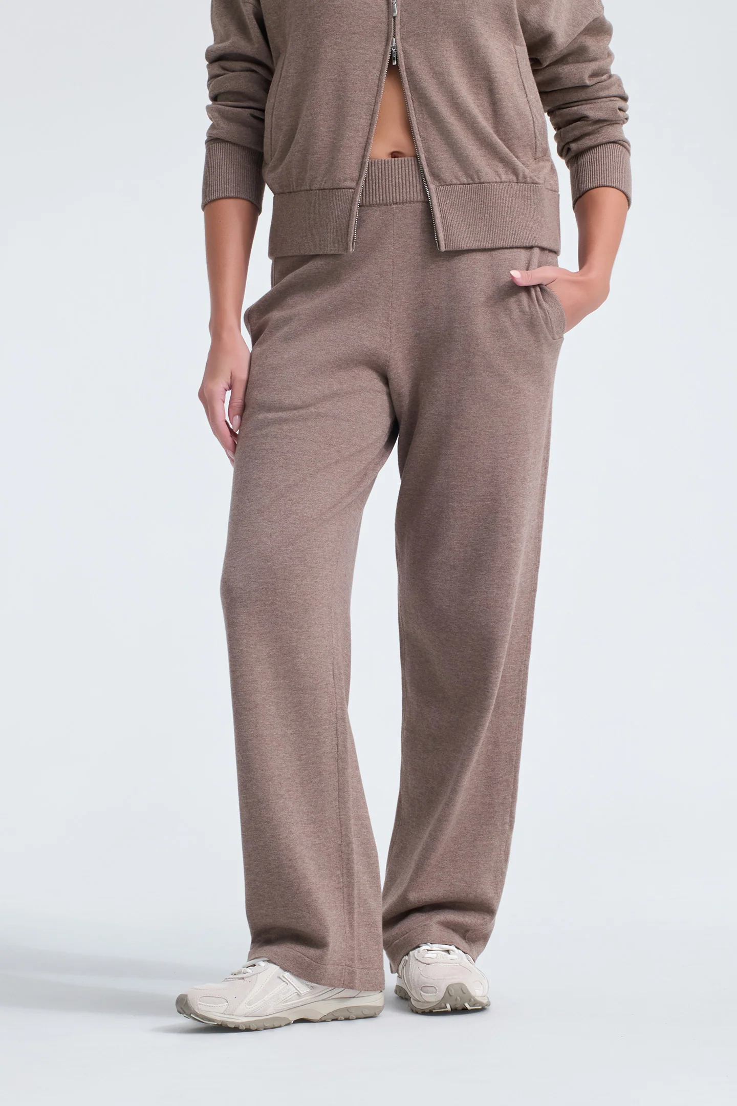 KNIT STRAIGHT LEG PANTS - Image 5