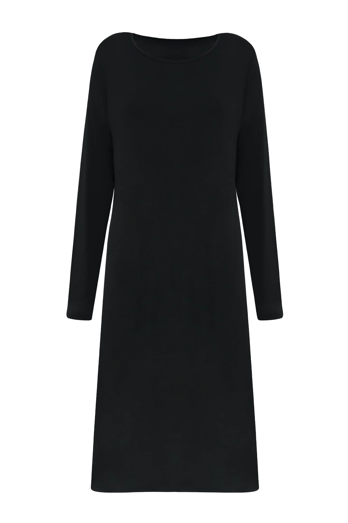 LONG SLEEVE MIDI DRESS - Image 8