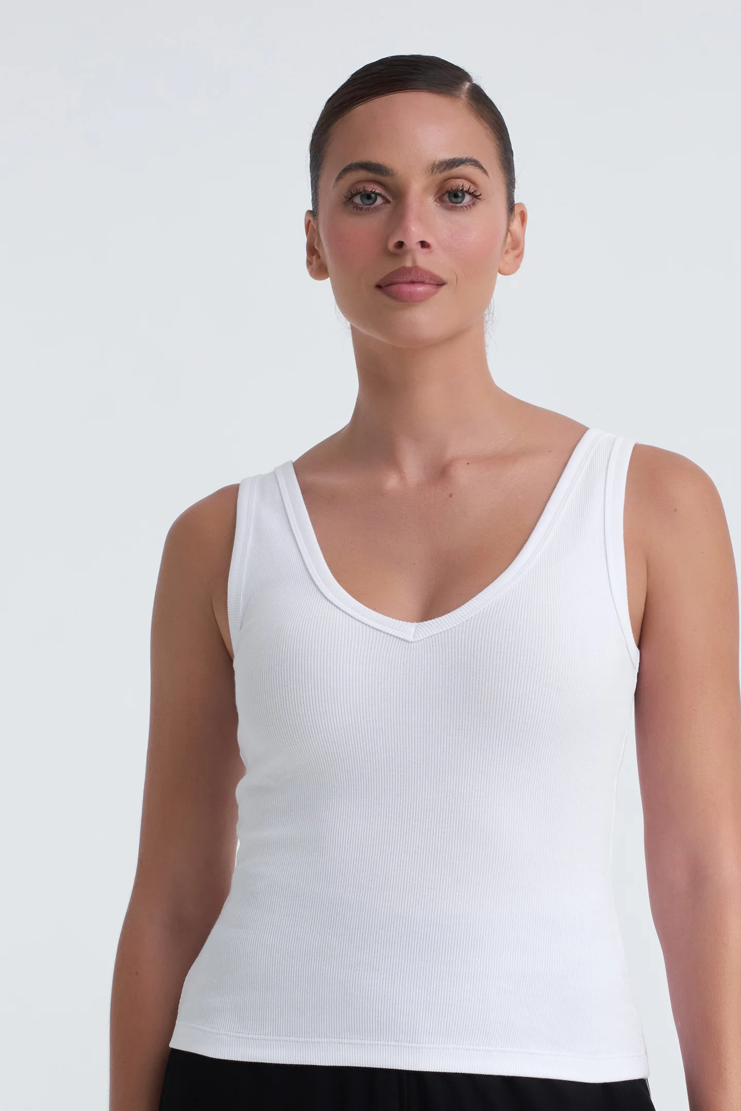 REVERSIBLE RIB TANK TOP - Image 3