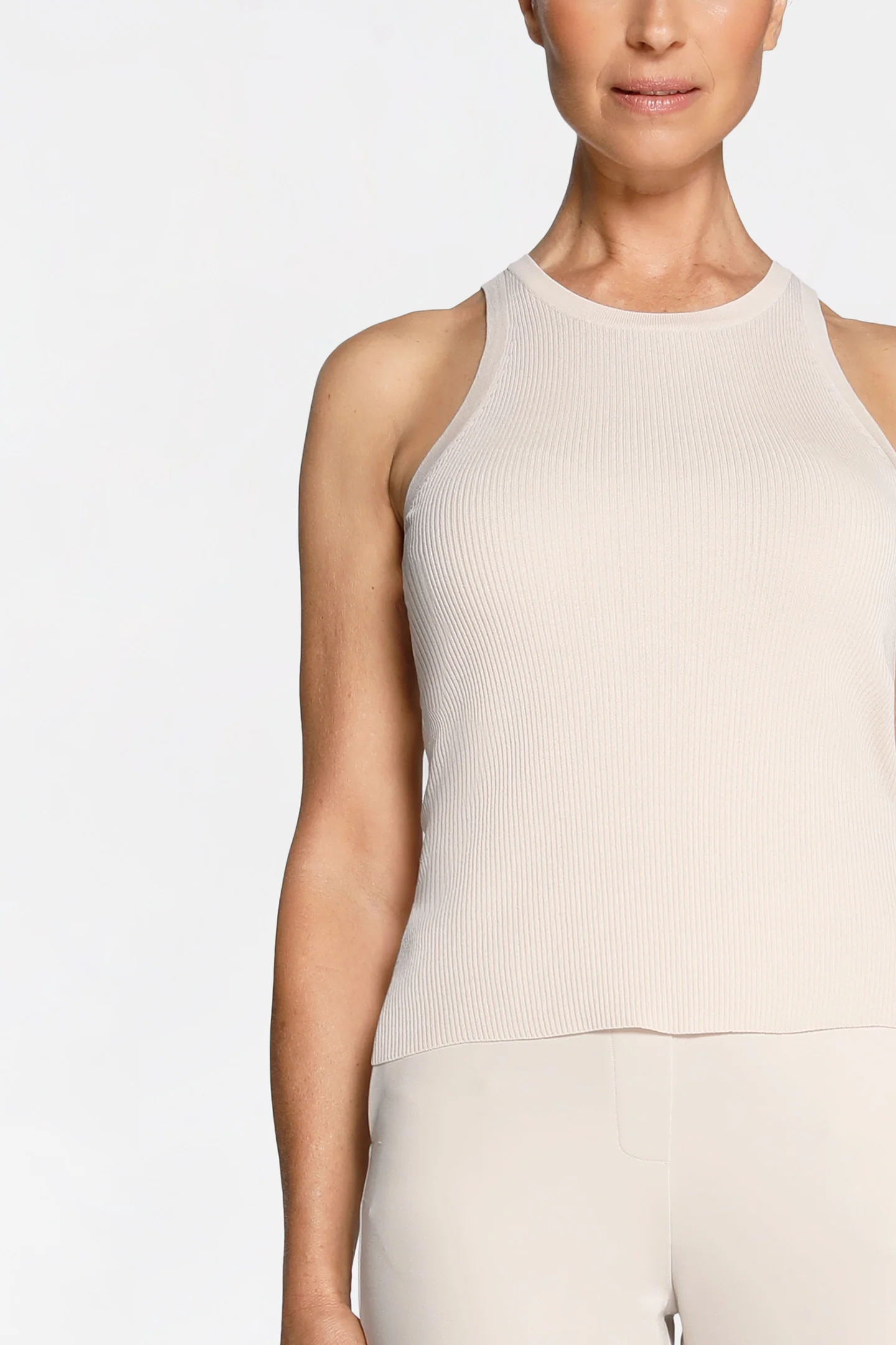 RIB KNIT SINGLET - Image 5
