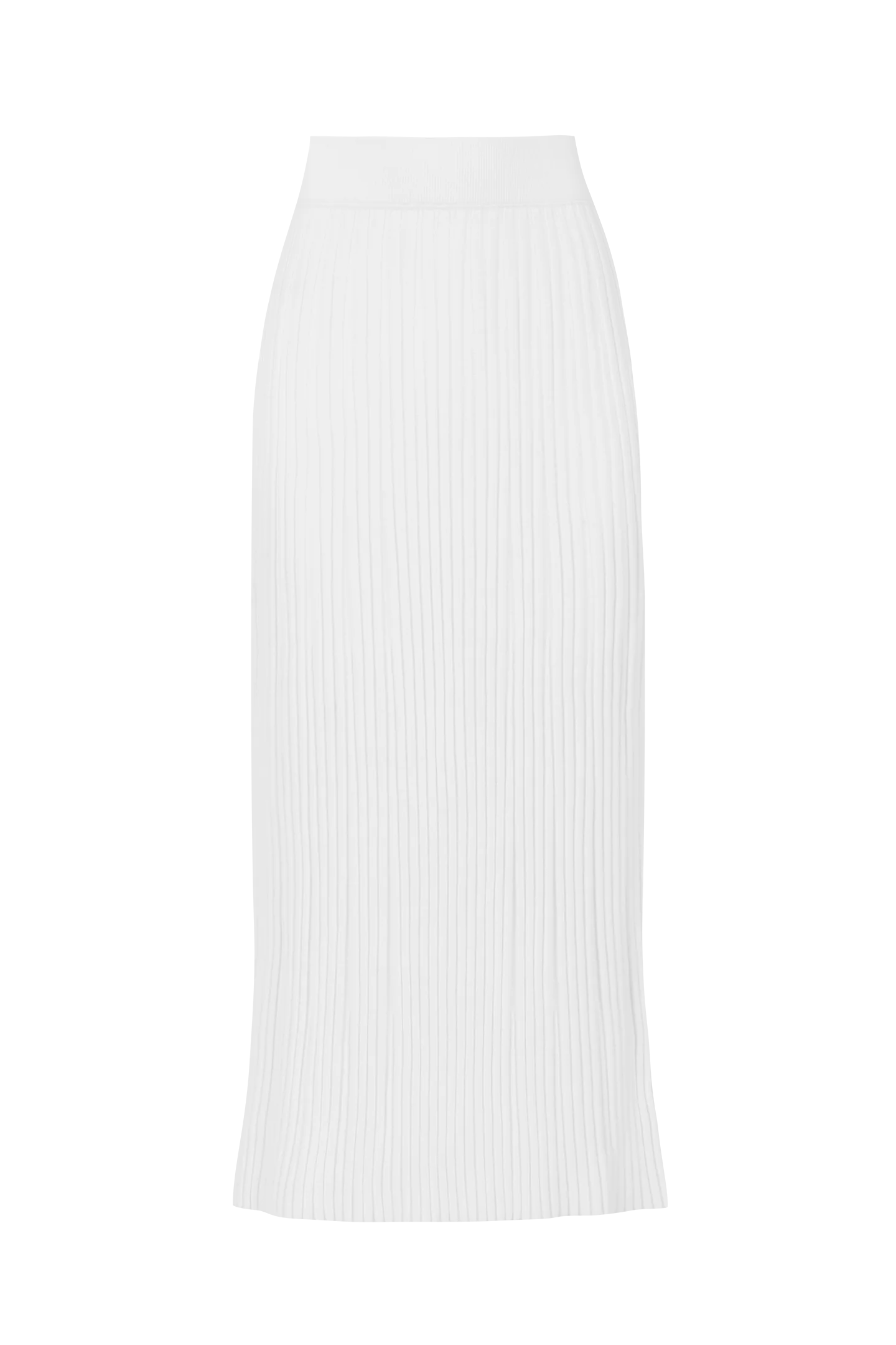 RIB MIDI SKIRT - Image 9