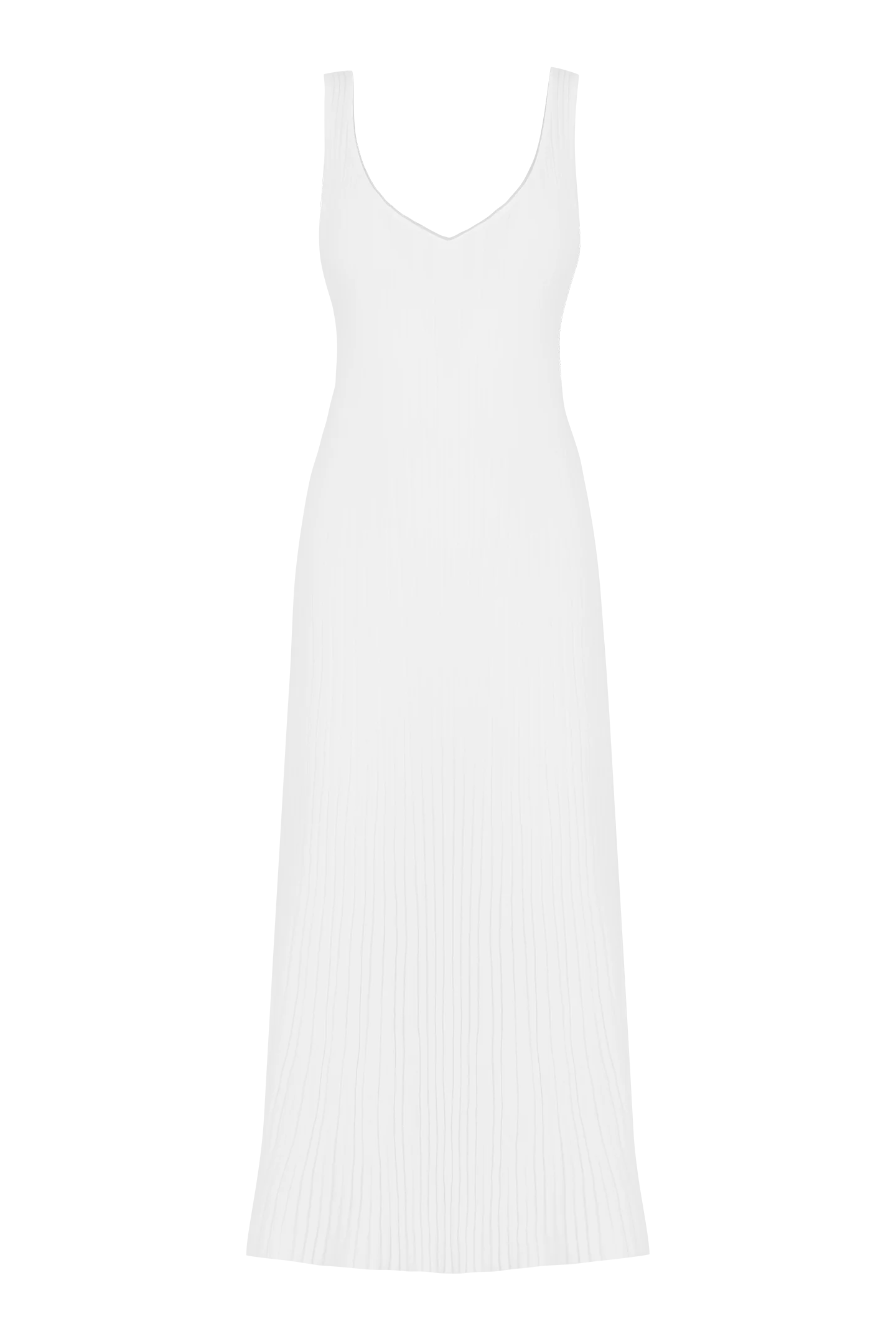 RIB SLEEVELESS DRESS - Image 7