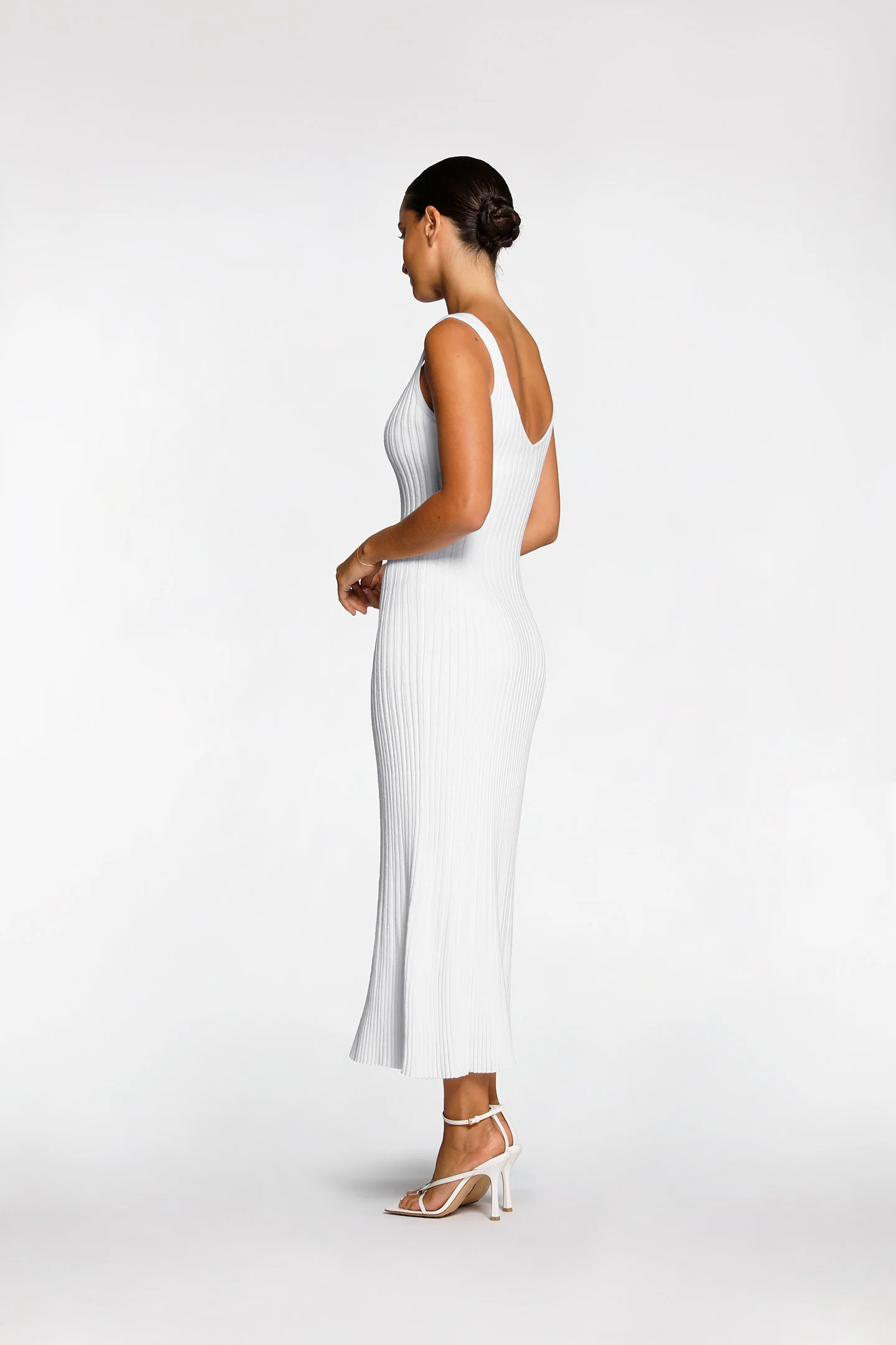 RIB SLEEVELESS DRESS - Image 9