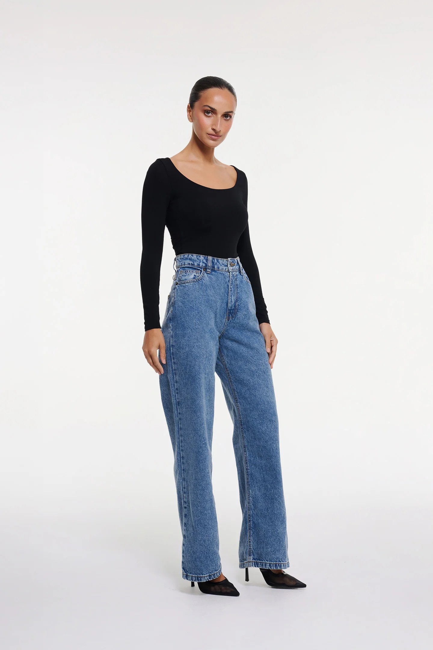 SCOOP NECK BODYSUIT - Image 3
