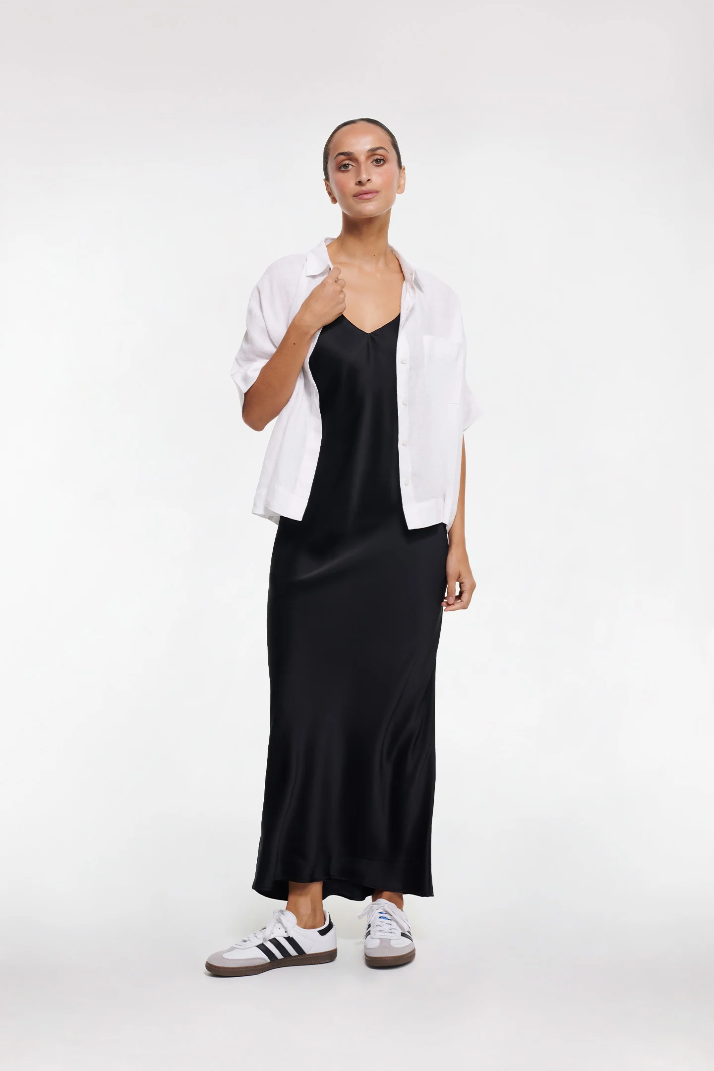 SILK SLIP DRESS - Image 10