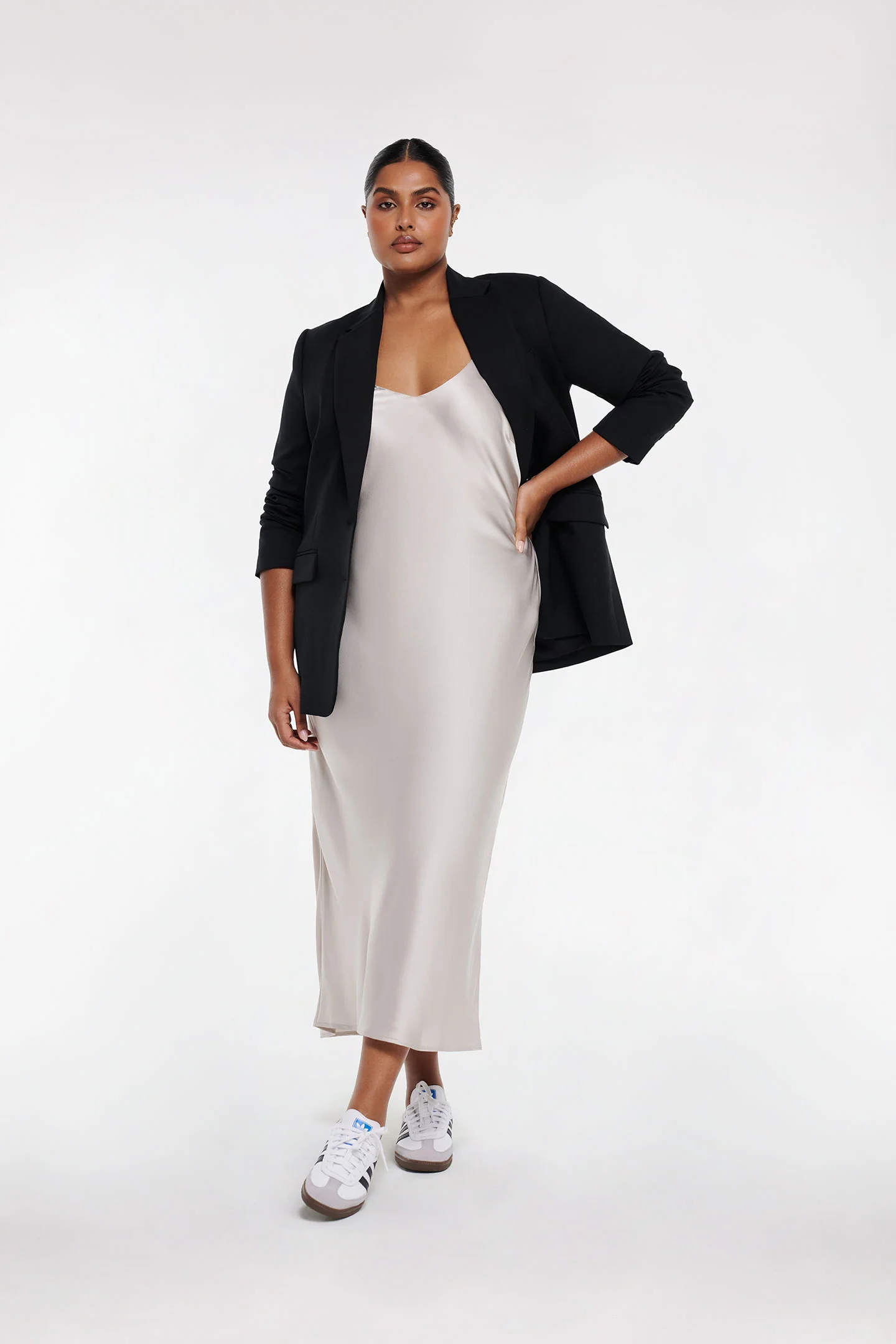 SILK SLIP DRESS - Image 3