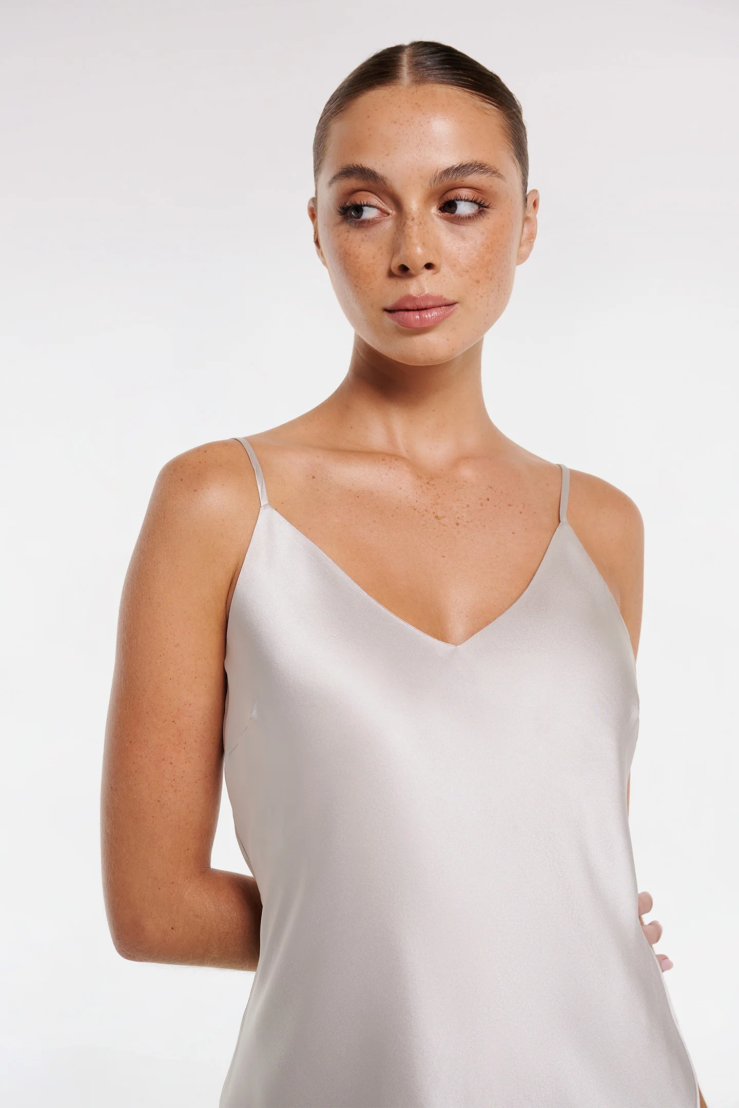 SILK SLIP DRESS - Image 4