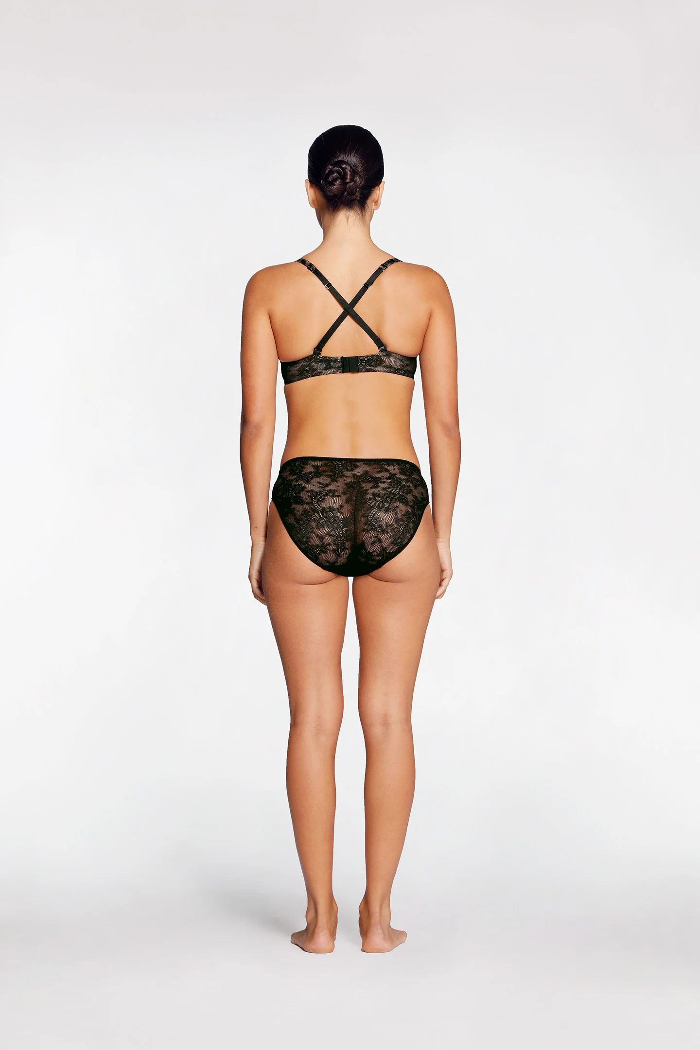 SMOOTH LACE PLUNGE CONTOUR BRA - Image 3