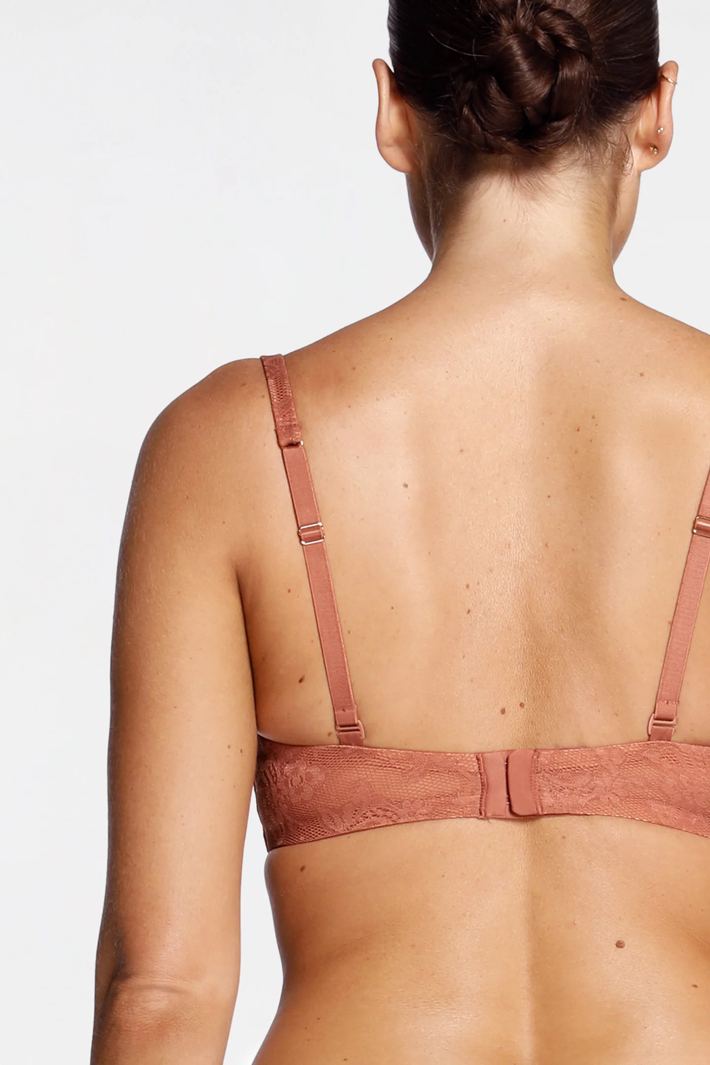 SMOOTH LACE PLUNGE CONTOUR BRA - Image 6