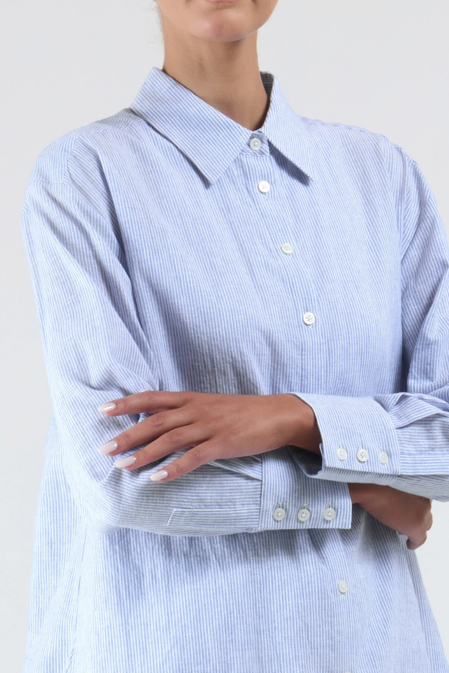 STRIPE LINEN SHIRT - Image 5