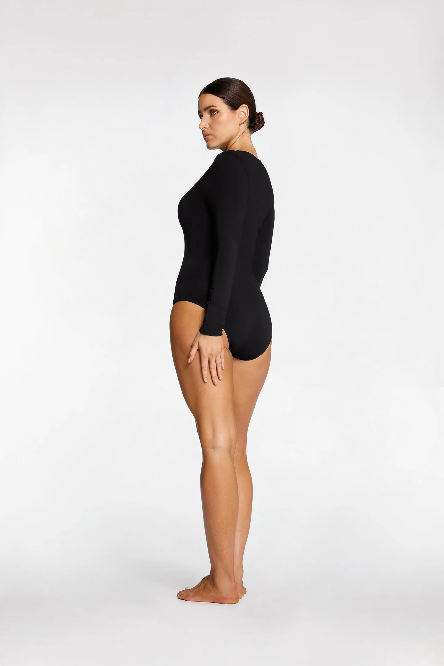 V NECK BODYSUIT - Image 7